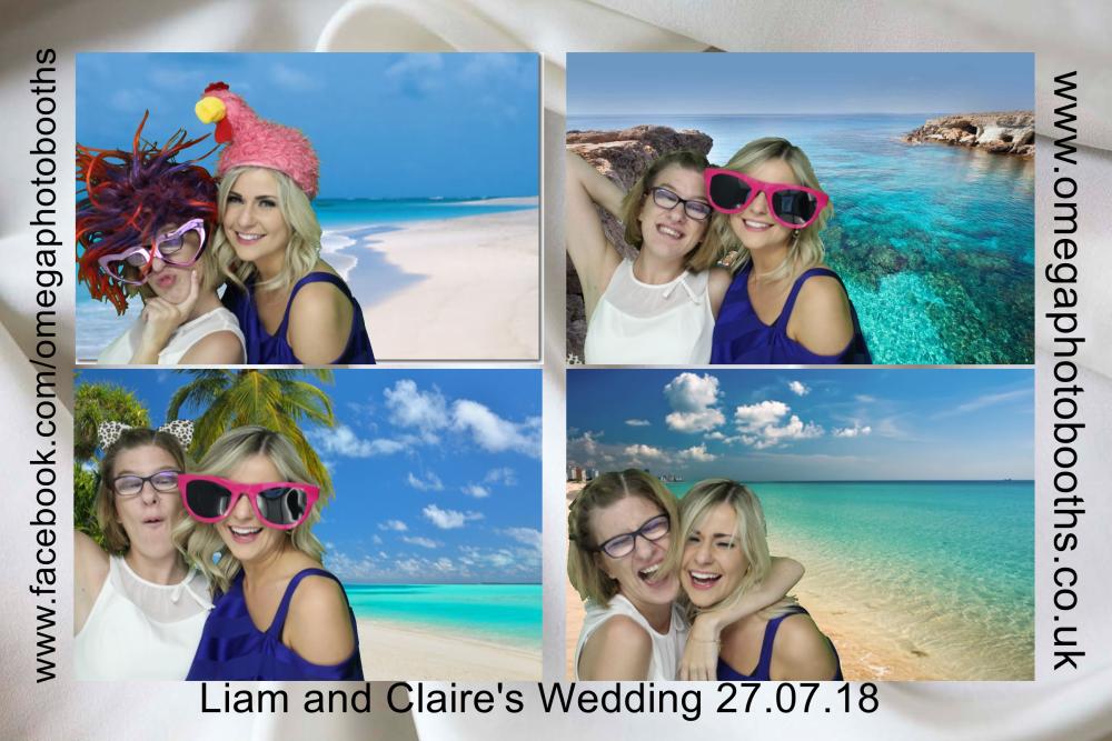 Liam & Claire's Wedding | View more photos from the event at gallery.omegaphotobooths.co.uk/u/Omega-Photobooths/Liam-Claires-Wedding